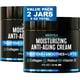 thumbnail image 1 of Crema hidratante facial Menvils Antienvejecimiento para hombres (paquete de 2) 240 ml, 1 of 5