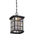 thumbnail image 4 of Quoizel Stonington Large Hanging LED Lantern in Matte Black, 4 of 6