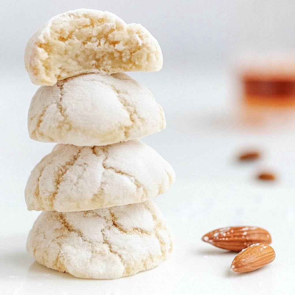 Andy Anand Sugar-Free Soft Amaretti Cookies 20 Pieces Gluten-Free Handmade in Italy