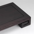 thumbnail image 3 of Rectangular Scroll Display Stand, Purple Sandalwood Pedestal for Vase Tea Service, 3 of 7