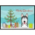 thumbnail image 1 of Carolines Treasures BB1590JMAT Christmas Tree & Alaskan Malamute Tapis Intérieur Ou Extérieur - 24 x 36, 1 of 4
