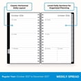 thumbnail image 4 of Blue Sky 2027 15-Month Weekly and Monthly Mini Planner Calendar, Includes October 2026 - December 2027, 3.625" x 6.125", Flexible Cover, Wirebound, Laminated Tabs, Enterprise, 4 of 11