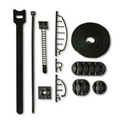 Hyper Tough 180-Piece Cable Management Kit