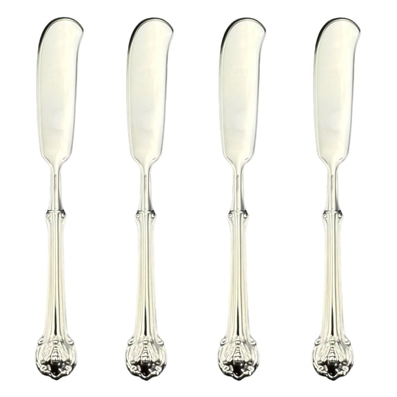 Wallace Napoleon Bee 18/10 Stainless Steel Butter Spreader (Set of Four)
