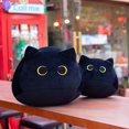 thumbnail image 2 of 18cm/40cm/55cm Black Cat Shaped Soft Plush Pillows Doll Lovely Cartoon Animal Stuffed Toys Girls Birthday Gifts OrnamentsOrange55cm Deng Xun unisex, 2 of 2