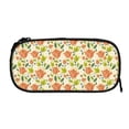 thumbnail image 3 of Vsdgher Rose Daisy Print Large Capacity Pencil Case Pouch with Zipper, Portable Aesthetic Big Capacity Pencil Cases Pen Office Travel Stationery Bag, 3 of 8