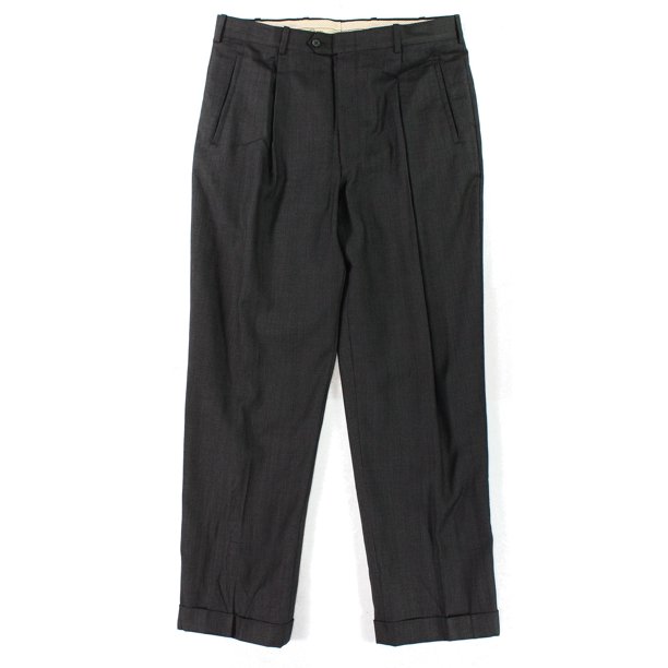 Download Britches - Britches NEW Gray Mens Size 34R Cuffed Pleat ...