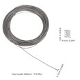 thumbnail image 2 of WEUVEB 1Jgo Cable De Acero Inoxidable Para Con De Aluminio Resistencia Y Durabilidad, 2 of 8