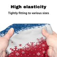 thumbnail image 7 of HELLHERO Red, White and Blue Snowflakes Seat Back Covers Rollator Seat Back Cover & Easy to Clean with Soft for Elderly, 7 of 7