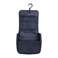 thumbnail image 2 of Bolsa de maquillaje Fernando Estuche de maquillaje portátil con Bolsillo de malla y cremallera Azul, 2 of 8