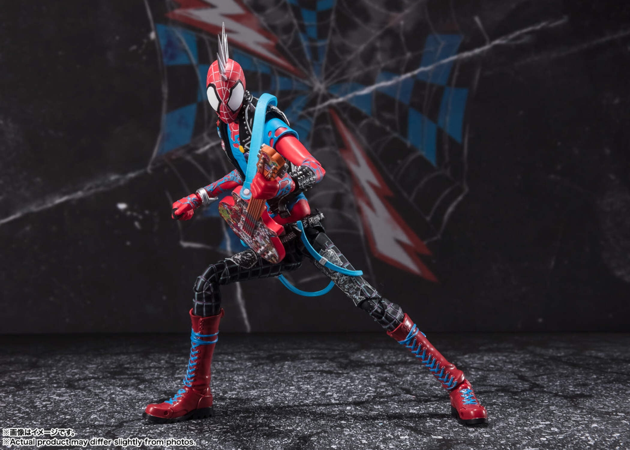 Tamashii Nations - Spider-Man: Across The Spider-Verse - Spider-Punk, Bandai Spirits S.H.Figuarts Action Figure