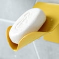 thumbnail image 2 of Jabonera para cocina, baño, ducha, jabonera, jabonera de montaje en pared, jabonera de plástico con drenaje automático (blanco, azul, amarillo y rojo, 4 unidades) Zhivalor ZSY-0051, 2 of 2