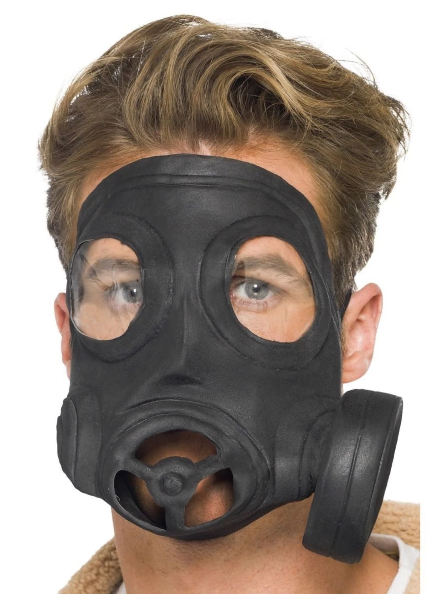 gasmaske gasmask maski smiffys biohazard antigas maschera respirator masken svart rubber oheistuotteet eri shoechic maskit zombie cdon shindigs naamiaisasu stinkyface