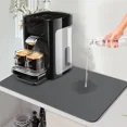 thumbnail image 2 of Super Antiskid Large Kitchen Absorbent Draining Mat Super Absorbent Draining Coffee Dish Drying Mat Quick Dry Bathroom Drain Pad, 2 of 5