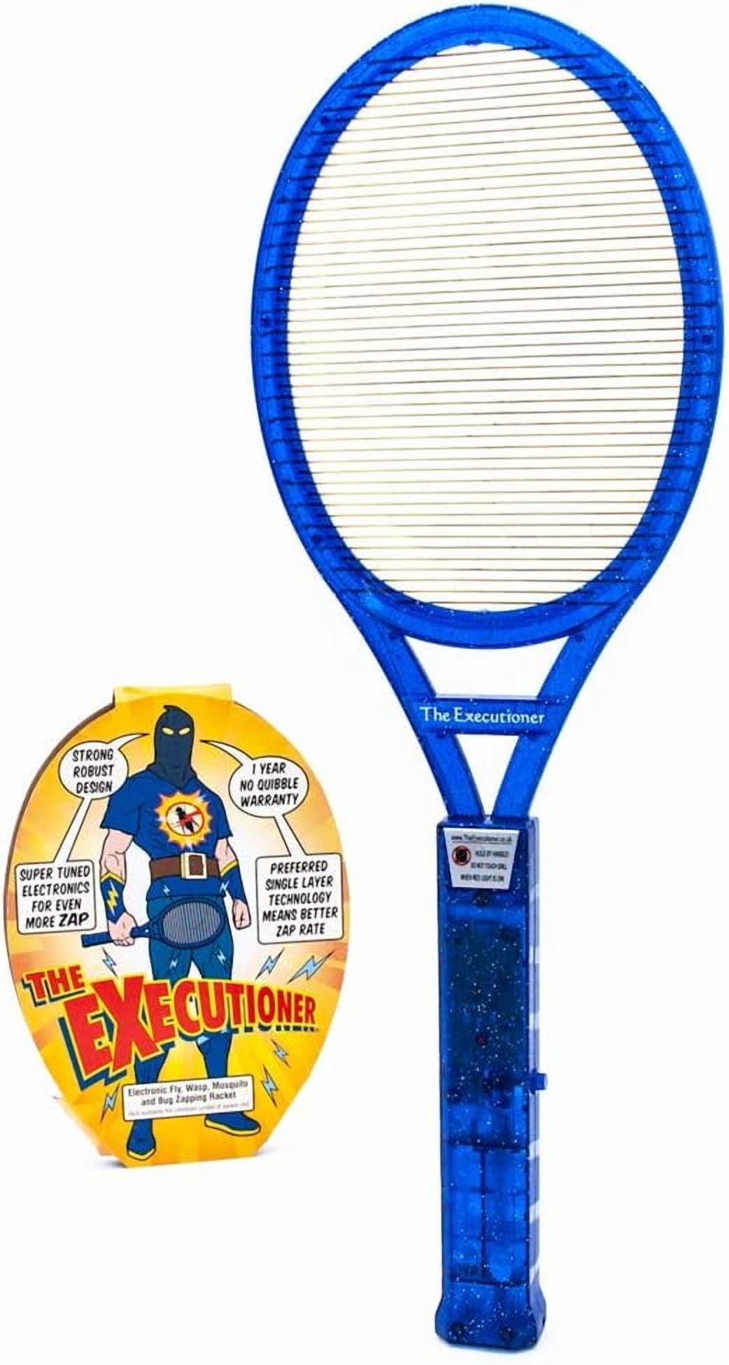 The Executioner Blue Fly Swatter Racket Mosquito Bug Zapper 50cm Long