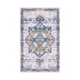 thumbnail image 4 of Unique Loom Renaissance Collection Area Rug - Roma (2' x 3' 1" Rectangle Sea Salt White/Yellow), 4 of 7