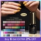 thumbnail image 2 of VENALISA Super Color Gel pinturas laca de cristal CANNI Nail Art brillo perla diamantes Soak off Platinum UV LED Gel esmalte de uñas Deng Xun unisex, 2 of 2