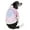Pink, variant on Pet Life ® 'Varsity-Barkcity' Buckled Collared Dog Coat Jacket