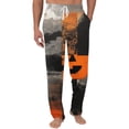 thumbnail image 2 of GrmtClth Mens Halloween Pajamas Pants Funny Novelty Pj Pants Witch Pumpkin Ghost Face Print Relaxed Fit Loungewear for 2026 Halloween with Pocket Dark Gray 2XL, 2 of 6
