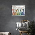 thumbnail image 2 of Farmhouse Flower Wall Art Rustic Christian Floral Pictures Wall Decor Country Religious Painting Bible Verse Canvas God Says You Are Prints Modern Framed Home Bedroom Bathroom Decoration 16"x12", 2 of 6