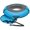 Blue (Deluxe Edition), variant on Bradley Colossal 60" Snow Tube with Slick, Heavy-Duty Bottom for Fast Sledding – Large Rubber Truck Tire Tube with Cover, 4 Handles, Patented Tow Strap and made in USA