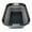 Black/Frost Grey, variant on SAMMART 42L (11 gallons) Collapsible Plastic Laundry Hamper/Basket - Foldable Storage Container/Organizer - Portable Laundry Basket - Easy Storage Space Saving