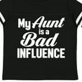 thumbnail image 4 of Inktastic My Aunt is a Bad Influence Boys or Girls Toddler T-Shirt, 4 of 5