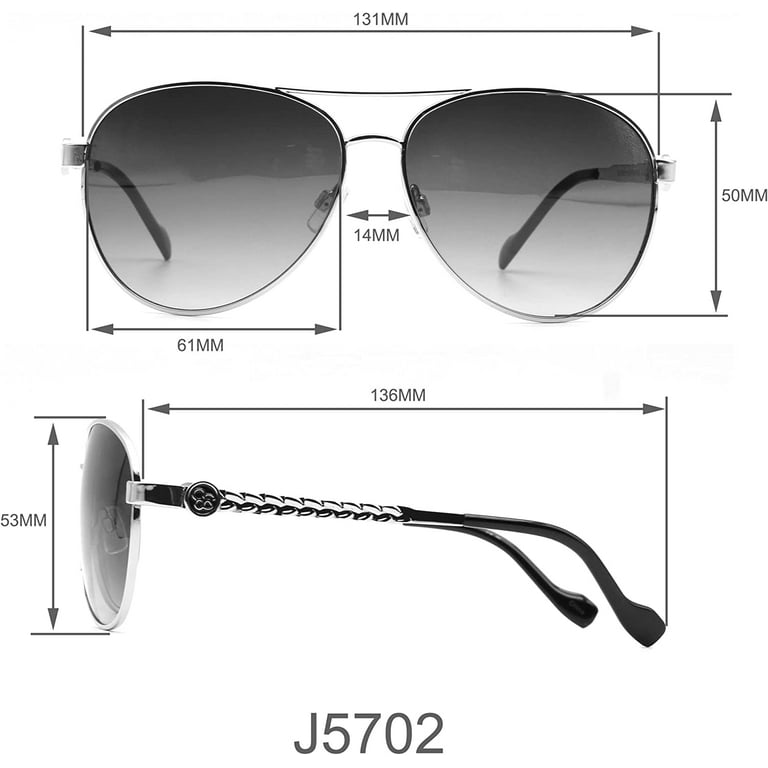 y.s Oversized Fashionable Square Sunglasses in Black – Jessica