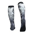 thumbnail image 2 of Bixox Elegant Feathered Floral Wings Print Compression Socks,Compression Socks Women & Men Circulation for Medical,Running,Athletic, 2 of 7