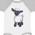 thumbnail image 4 of Inktastic Cute Little Lamb Boys or Girls Baby Bodysuit, 4 of 5