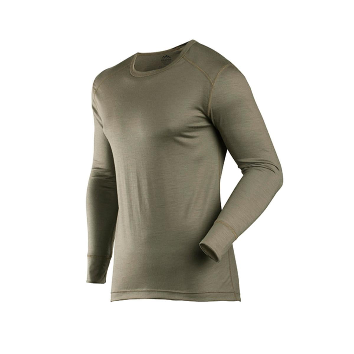 ColdPruf Men's Classic Merino Crew, Commando, X-Large by ColdPruf