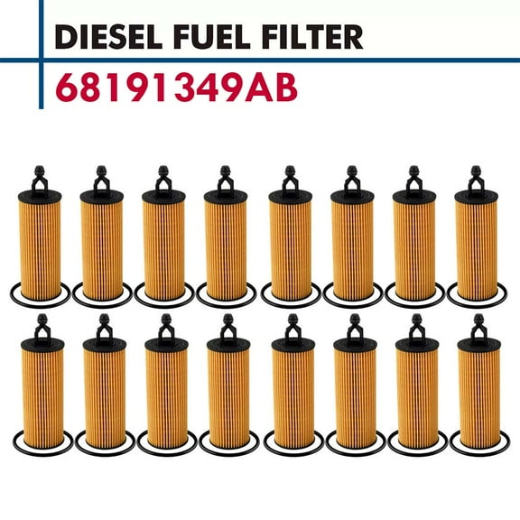 16x Oil Filter Fit Jeep Cherokee Dodge Grand Caravan Ram 1500 Chrysler 3.2L 3.6L