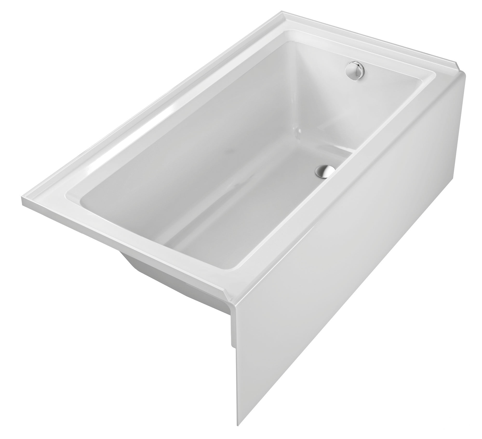 yamarchitect  Duravit Architec 700353000000090 Soaking Bathtub, 60x32 in