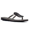 thumbnail image 3 of Sandalias para Mujer Senties 62128 gris 24, 3 of 4