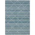 thumbnail image 2 of Addison Rugs Chantille Indoor/Outdoor Transitional Lattice Denim Washable Rectangle Rug, 10' x 14', 2 of 6