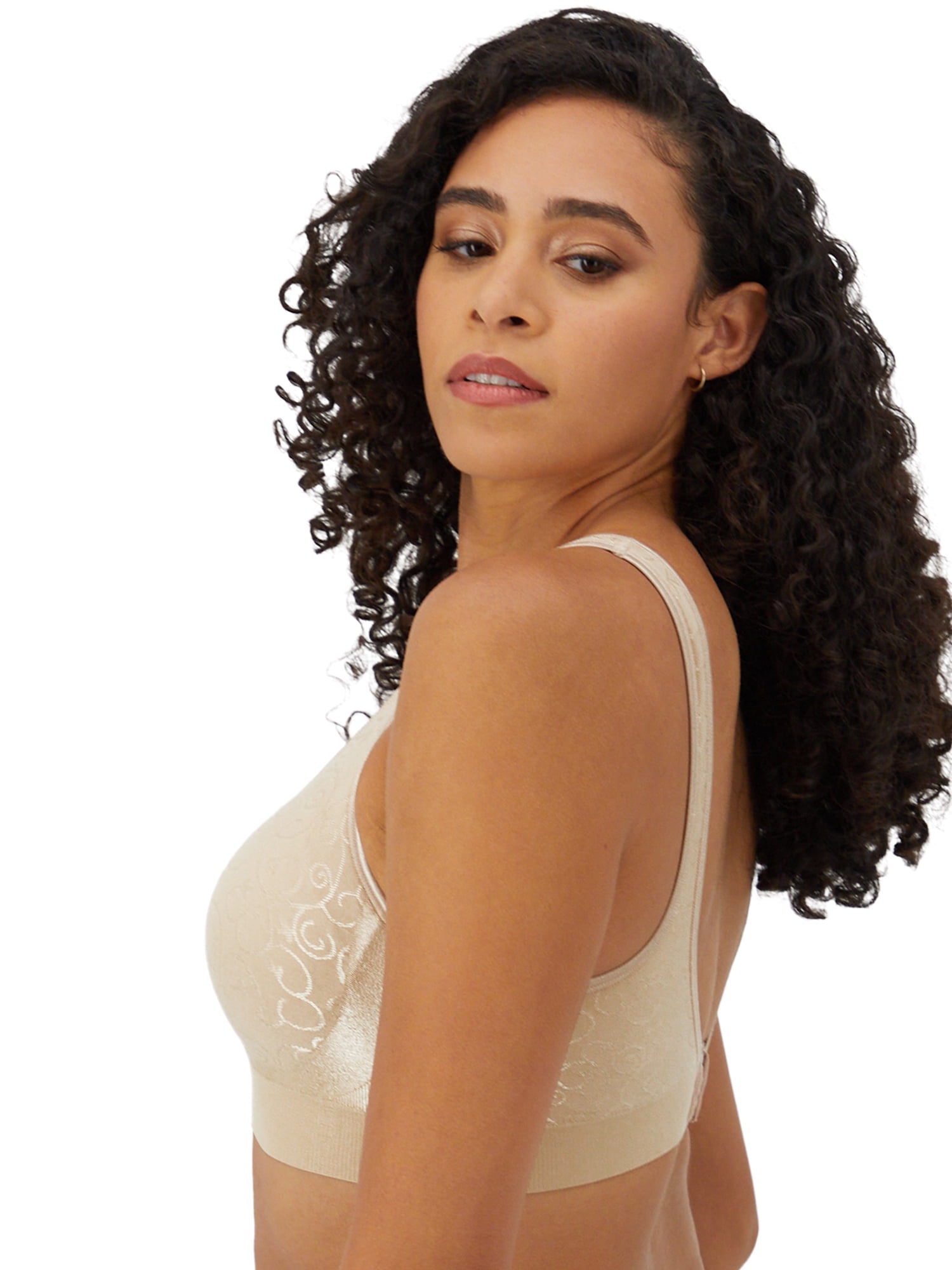 Bali Womens Shaping Wireless Bra, Comfort Revolution Full-Coverage Bra, Sizes S to 3XL