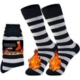 thumbnail image 1 of Thick Thermal Socks Insulated Heated Heavy Warm Socks For Winter Cold Weather(2 Pairs & 4 Pairs), 1 of 6