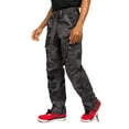 thumbnail image 2 of G-Style USA Men's Relaxed Straight Fit Work Cargo Pants 6CP01 - Black Camo - 38/34, 2 of 6