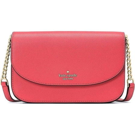 Kate Spade Kristi Leather Crossbody (Pink pepper)
