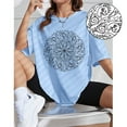 thumbnail image 4 of Curse Word Mandala Graphic Tee for Women – Make a Bold Statement with This Unique and Fun T-Shirt Featuring a Creative Mandala, 4 of 7