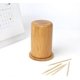 thumbnail image 5 of Wooden Toothpick Holder With Lid Toothpick Dispenser Cocktail Stick Storage Box For Table Hotel Restaurant Kitchen And Party (1pc) Banmo, 5 of 5