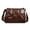 coffee, variant on Vintage Space Shoulder Bags For Women Luxury Pu Leather Armpit Handbag Purse Female Fashion High Quality Bag Bolsa Feminina