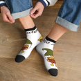 thumbnail image 3 of Pofeuu Hello Autumn Print 30cm Socks, Adult Running Hiking Socks for Youth and Adult, 3 of 7