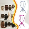 thumbnail image 3 of Baohd Collapsible Wig Head Stand Convenient Hat Display For Women Easy To Wig Stand red 1Set, 3 of 6