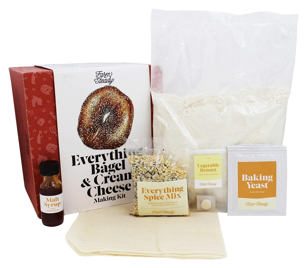 Farm Steady Everything Bagel and Cream Cheese Making Kit by Farm Steady