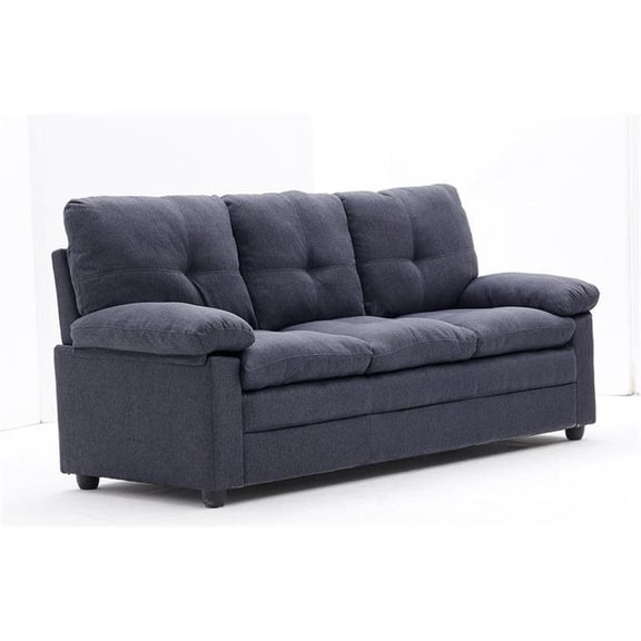 Kingway Furniture Plaencia Living Room Sofa in Gray