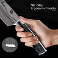thumbnail image 4 of 10Pcs Japanese Knife Set Damascus Laser Professional Kitchen Knives High Carbon Stainless Steel Chef Knife Slicing Cutter Tools, 4 of 6