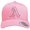 Pink, variant on Classic A Letter Embroidered Trucker Hat | Old English Alphabet Adjustable Snapback Unisex Casual Meshback Cap (Pink)
