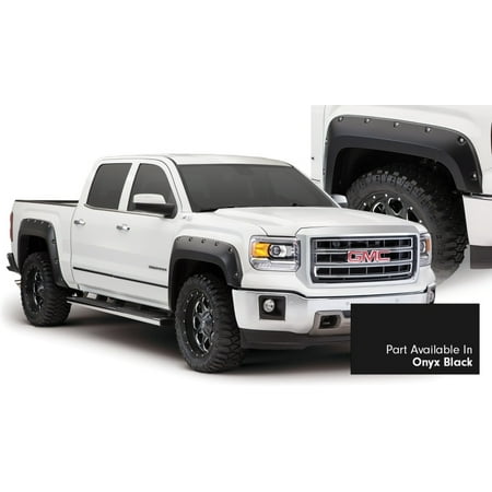 - Bushwacker 15-15 GMC Sierra 1500 Pocket Style Flares 4pc - Onyx Black