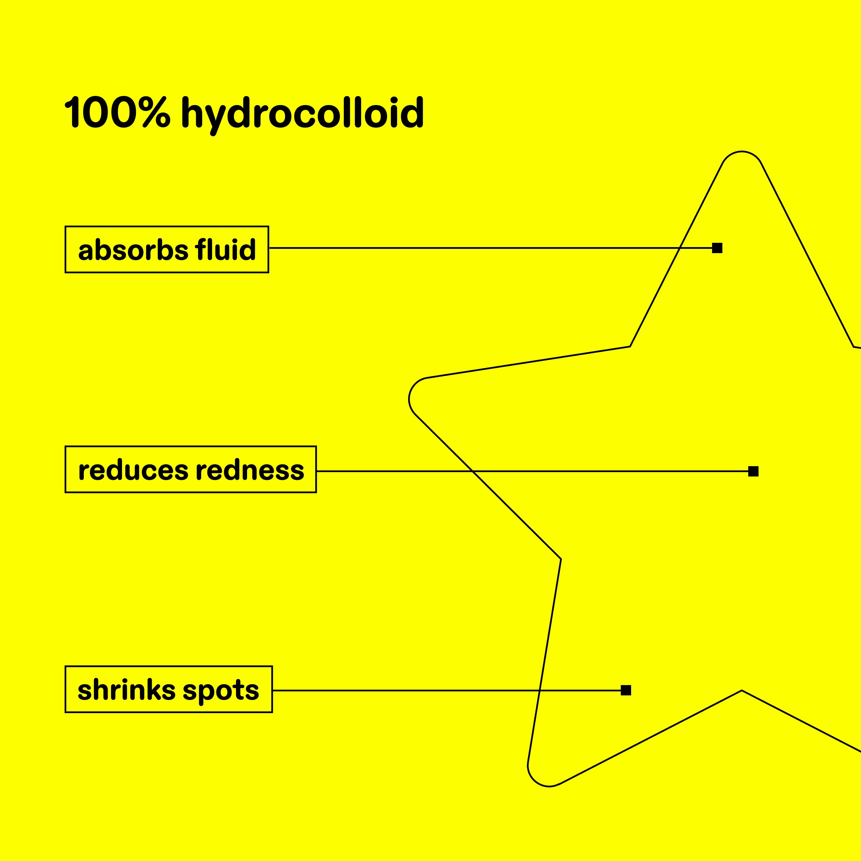 Starface Hydro-Star® Pimple Patches - 64 Count